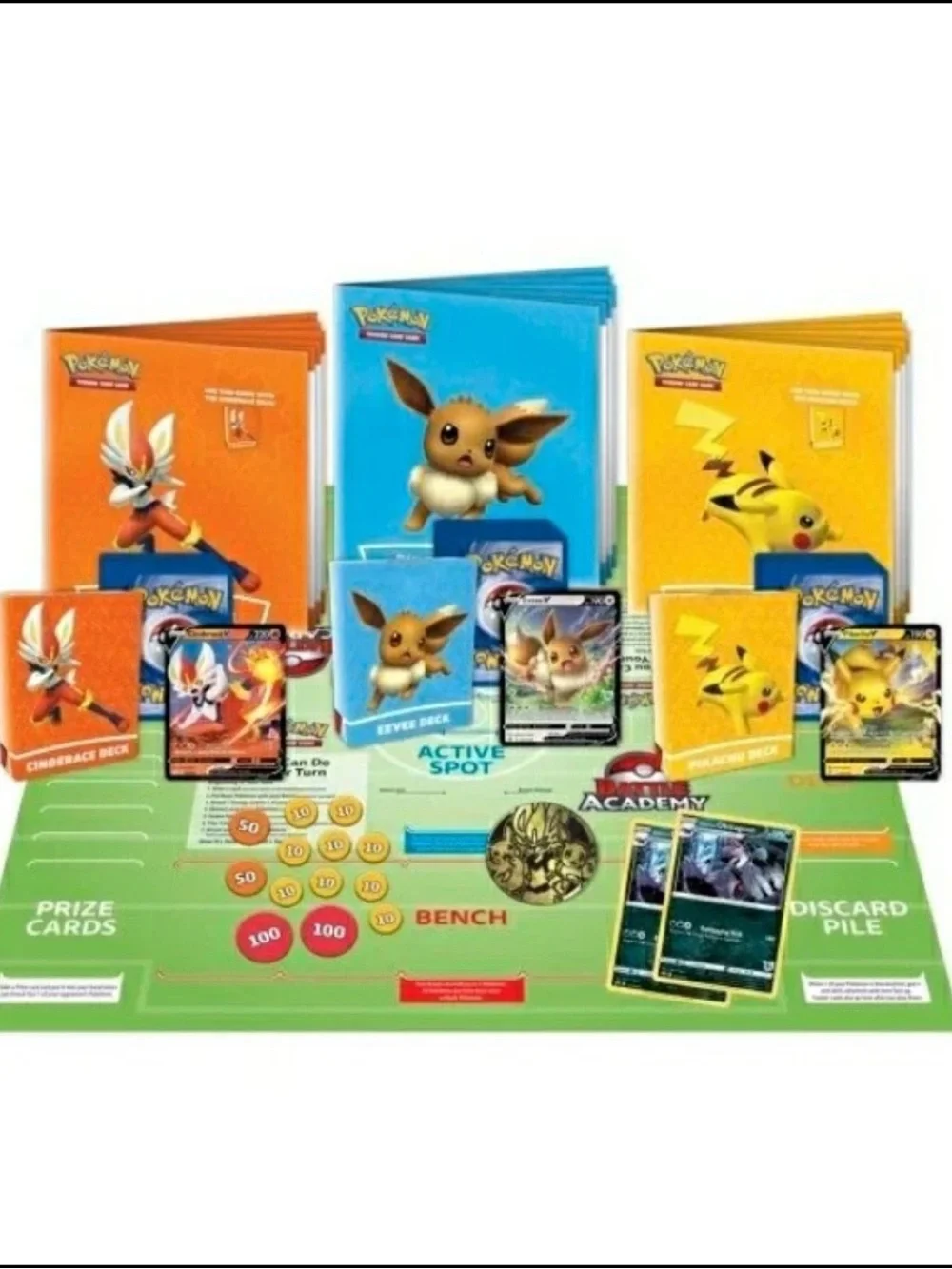 2 Sets Pokemon Trading Card Game: Battle Academy NEW Sealed Battle TCG (2022)